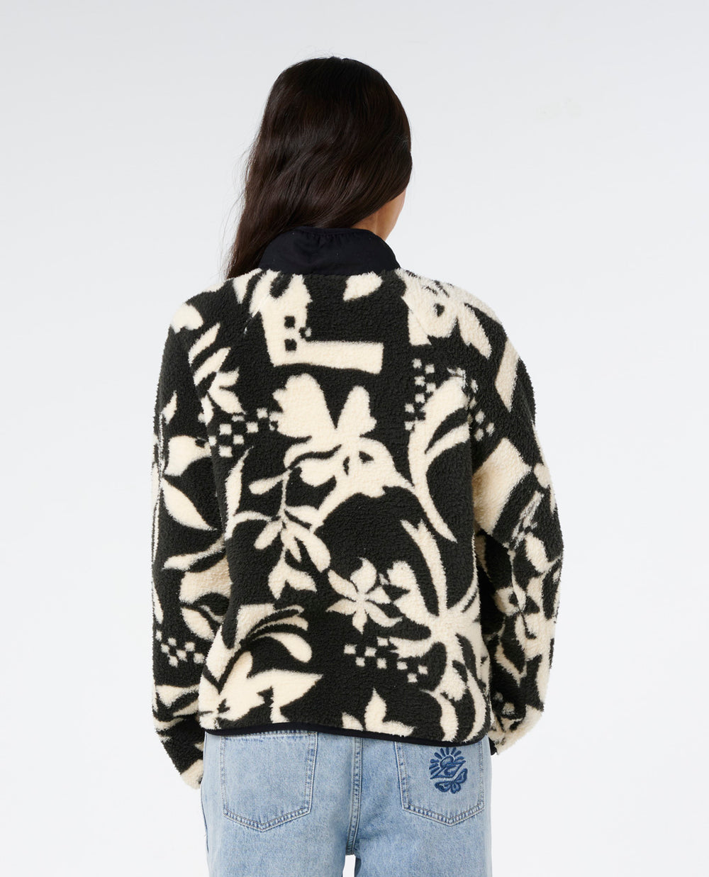 Rip Curl Catalina Islands ZT Polar Fleece - Black (view 3)