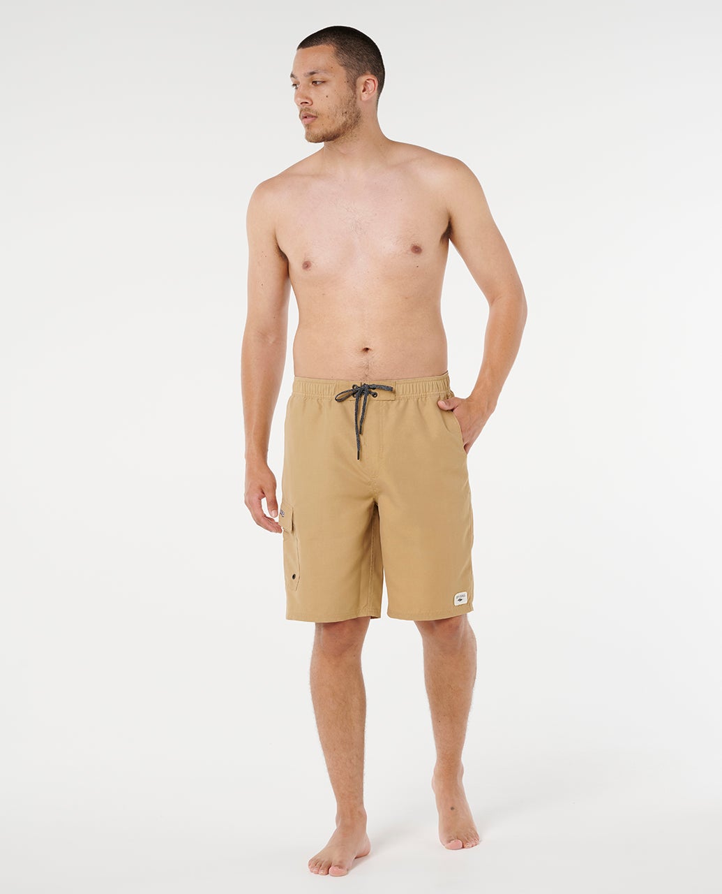 Classic Surf Cargo 21" - Dark Khaki - Catani Clothing