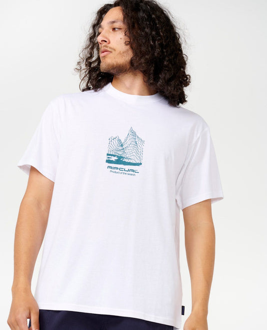 Vaporcool Search Frequency Tee - White