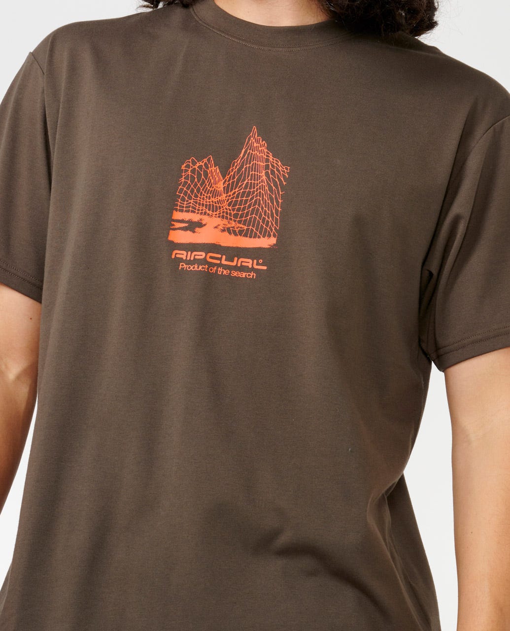Rip Curl Vaporcool Search Frequency Tee - Deep Rock (view 4)