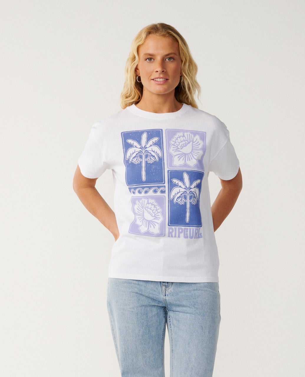 Bossa Nova Relaxed Tee - White