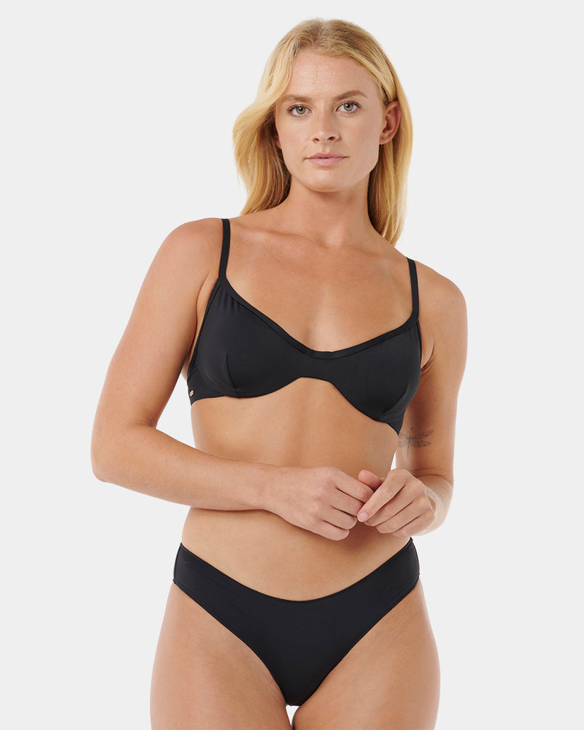 Rip Curl Classic Surf D-DD Top - Black (view 6)