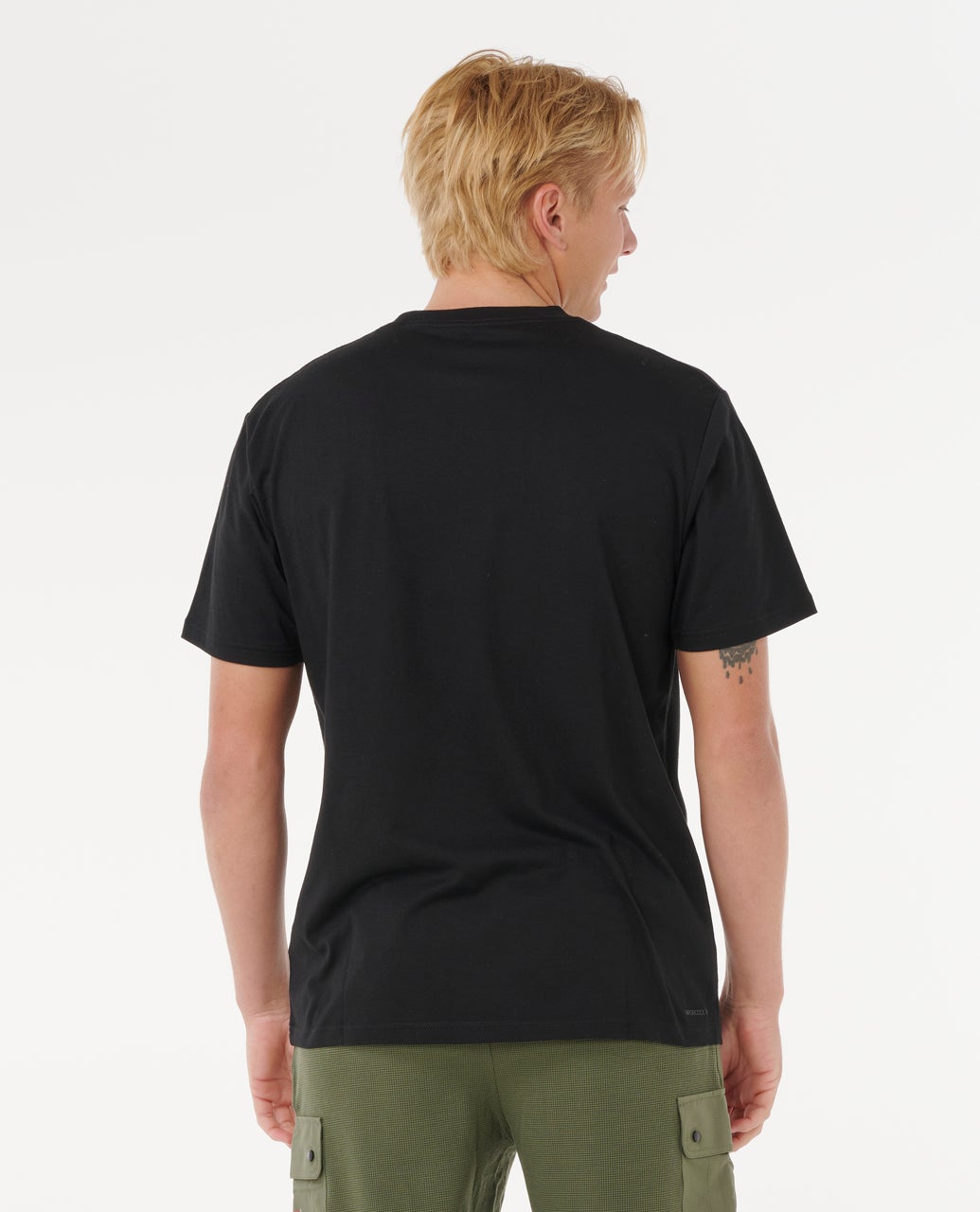 Rip Curl Vaporcool Test Tube Tee - Black (view 3)