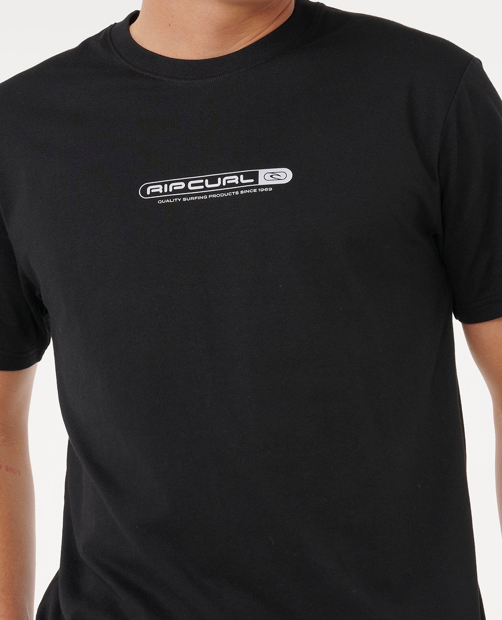 Rip Curl Vaporcool Test Tube Tee - Black (view 5)