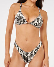 Sunset Jacquard Skimpy - Black - Catani Clothing