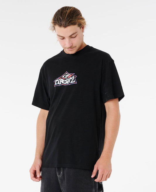 Raw Energy Grinder Tee - Black