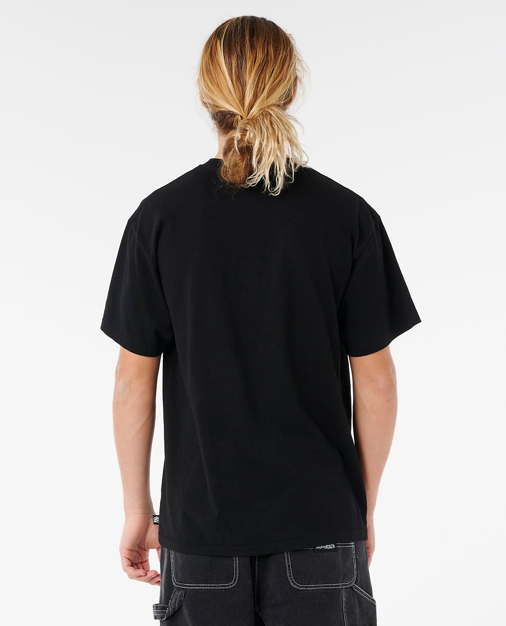Rip Curl Raw Energy Grinder Tee - Black (view 3)