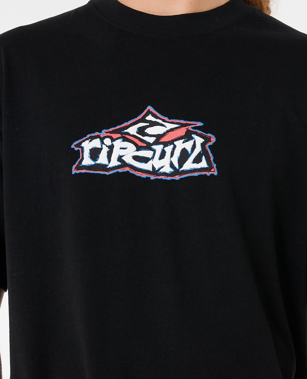 Rip Curl Raw Energy Grinder Tee - Black (view 5)