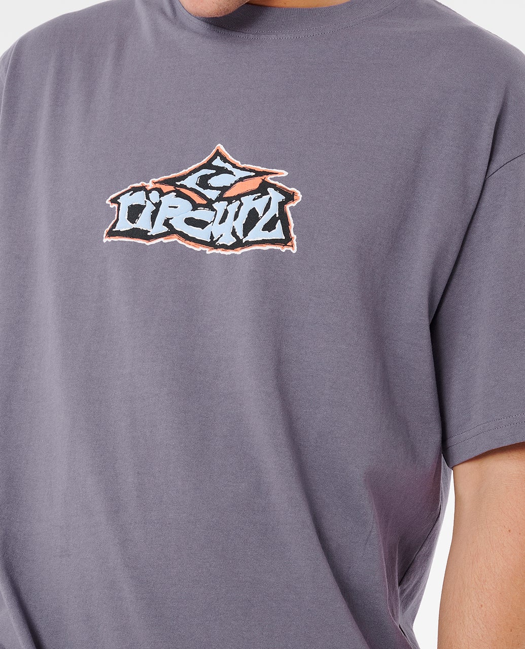 Raw Energy Graff Tee - Smokey Grape - Catani Clothing