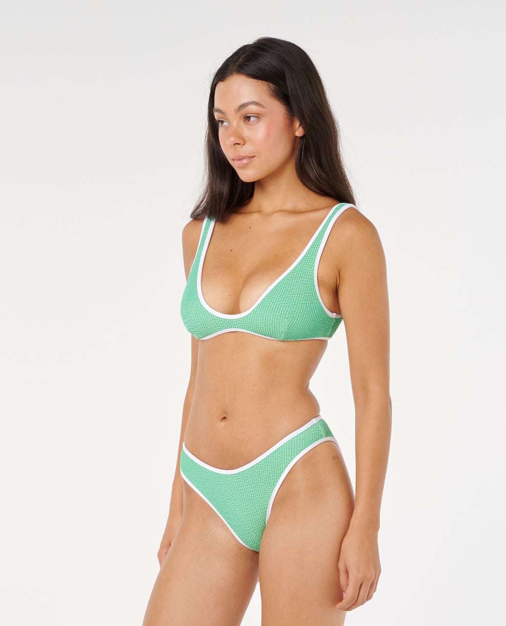 Rip Curl Luxe Surf Bralette - Irish Green (view 5)