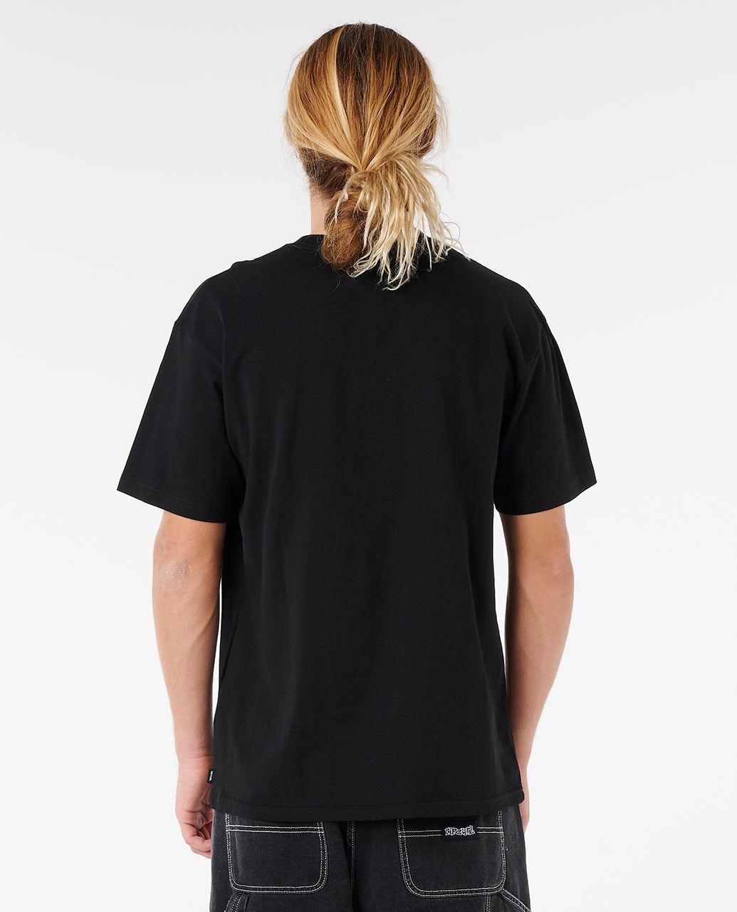 Rip Curl Archive Goth Embroidery Tee - Black (view 3)