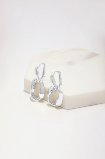 Charlotte Earring - Silver - Catani Clothing