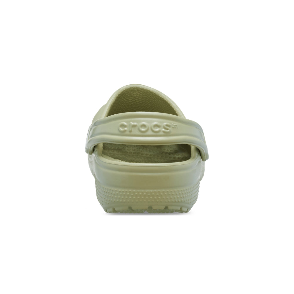 Crocs Classic Clog in Tac Green - back