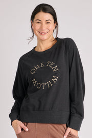 Step Back Top - Ink - Catani Clothing