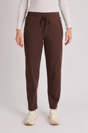 One Ten Willow Panel Detail Pant Coffee