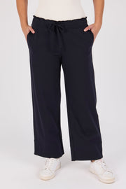 Cuff Detail Pant - Blue Graphite - Catani Clothing