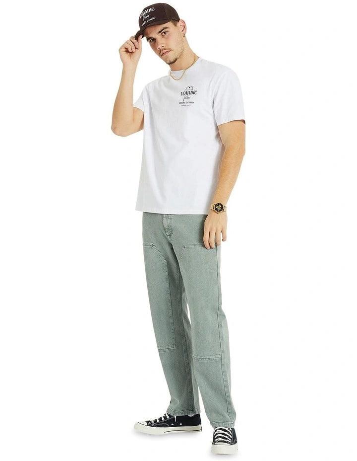 Casino Relaxed Tee - White