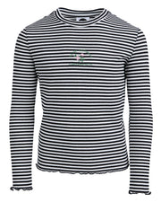 Tully LS Rib Tee - Stripe - Catani Clothing