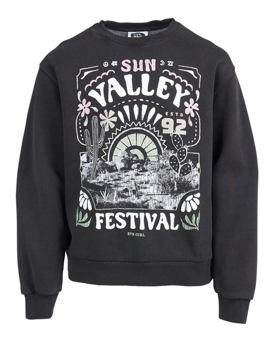 Sun Valley Crew - Washed Black
