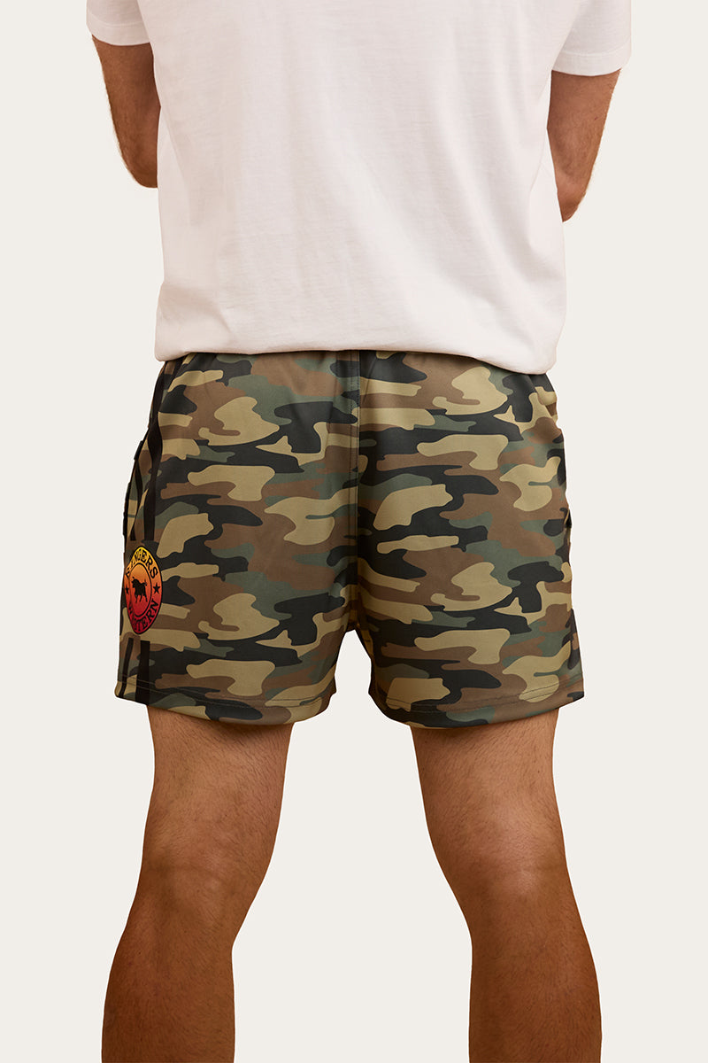 Ringers Western Ringers Footy Shorts in Camo - back