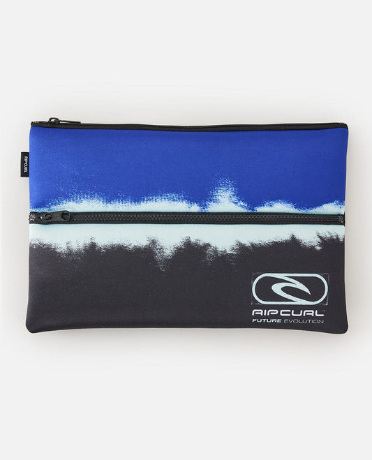 X-Large Pencil Case - Black / Blue