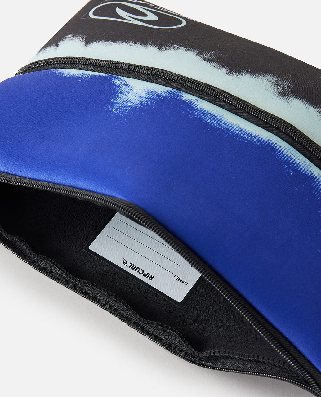 X-Large Pencil Case - Black / Blue