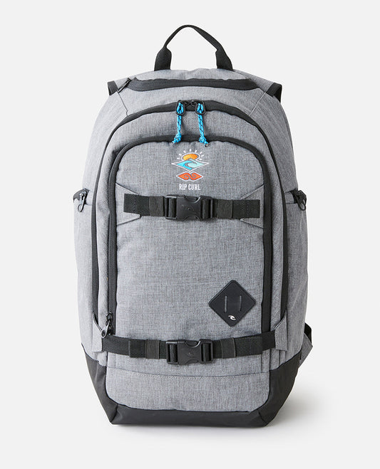 Posse 33L Icons Of Surf Backpack - Grey Marle