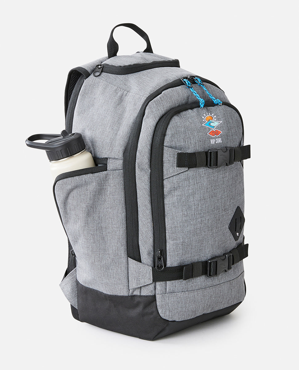Posse 33L Icons Of Surf Backpack - Grey Marle