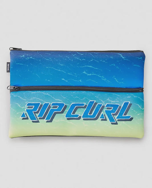 X-Large Pencil Case - Aqua