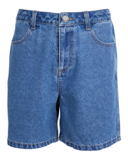 Maeve Relaxed Short - Denim - Catani Clothing