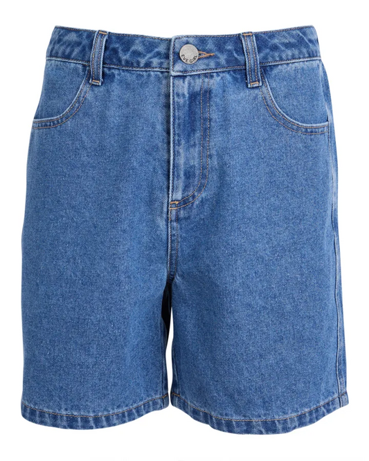 Maeve Relaxed Short - Denim
