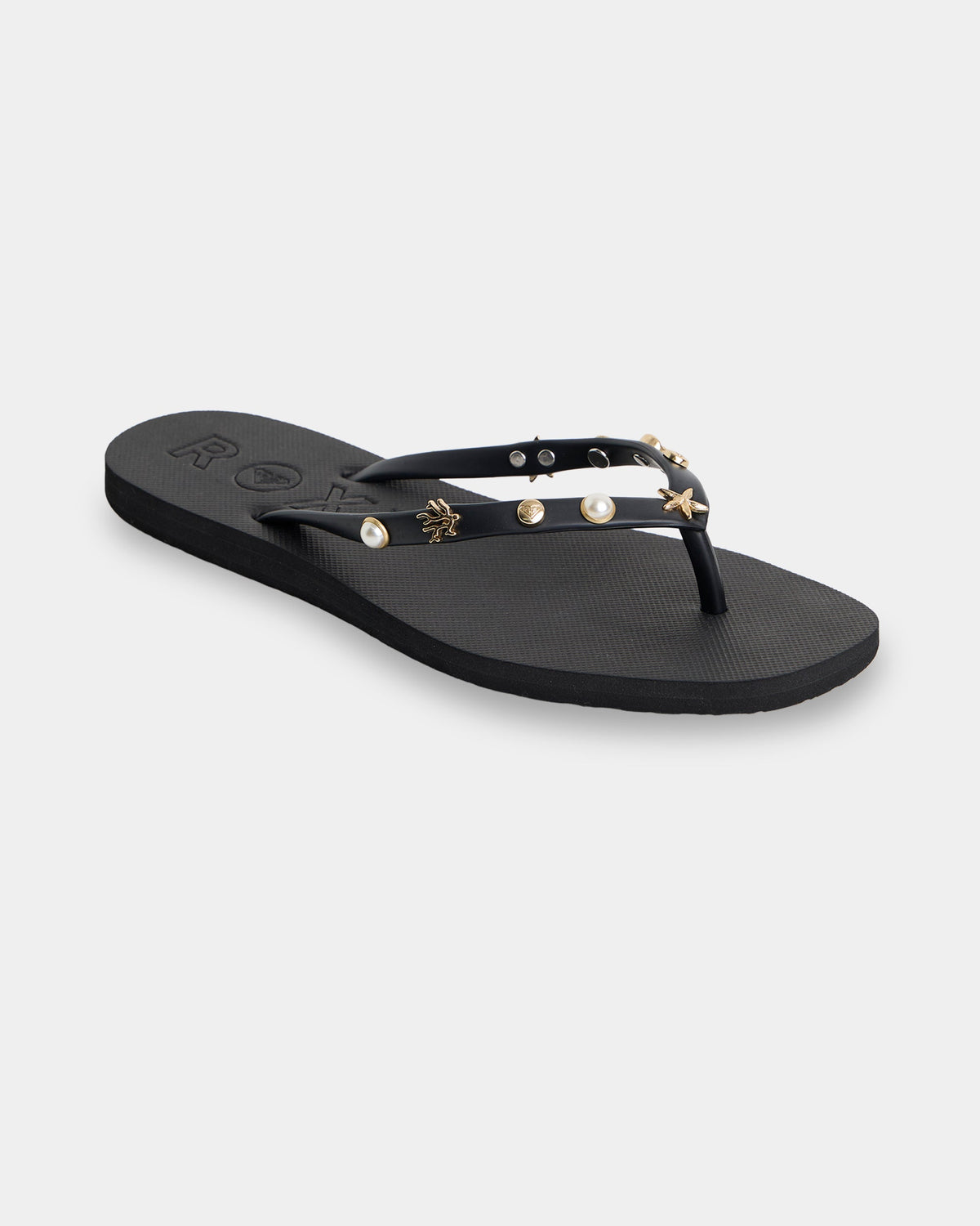 Roxy Hema Sandals in black - front