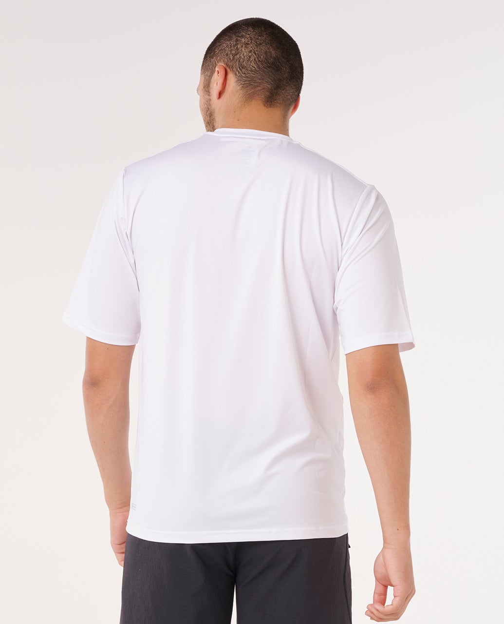 Rip Curl Rip Script UPF Short Sleeve - White (view 3)