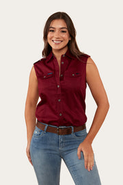 Ringers Western Pentecost River Shirt Burgundy