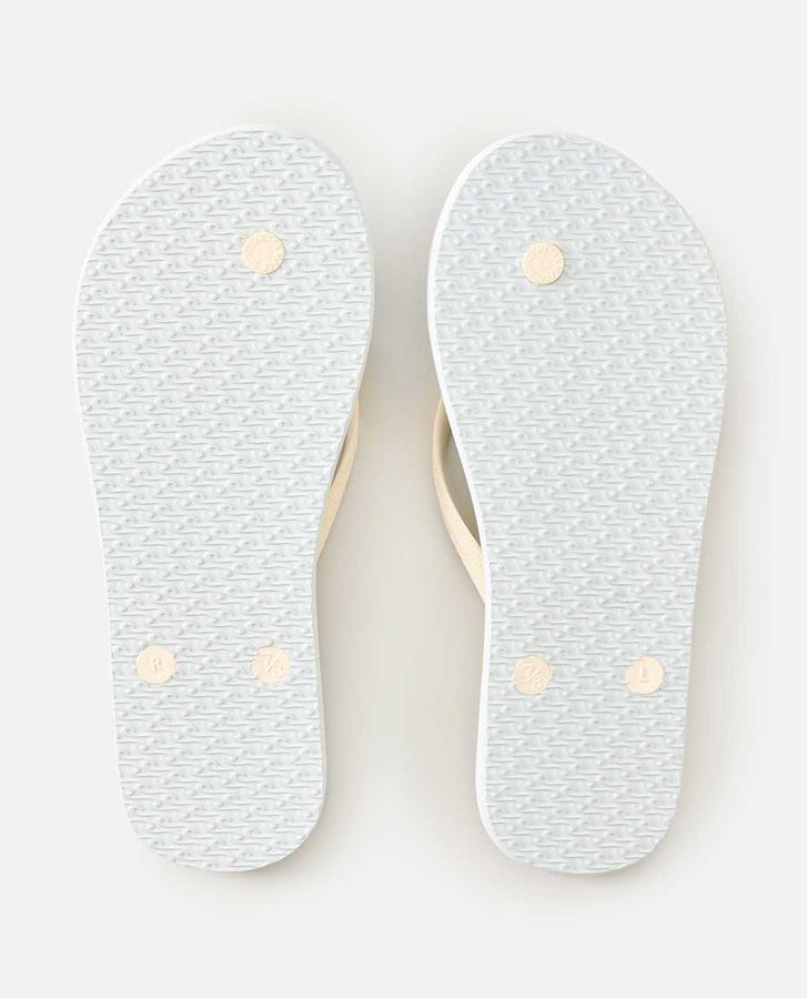 Mixed Bloom Open Toe - Blue / White