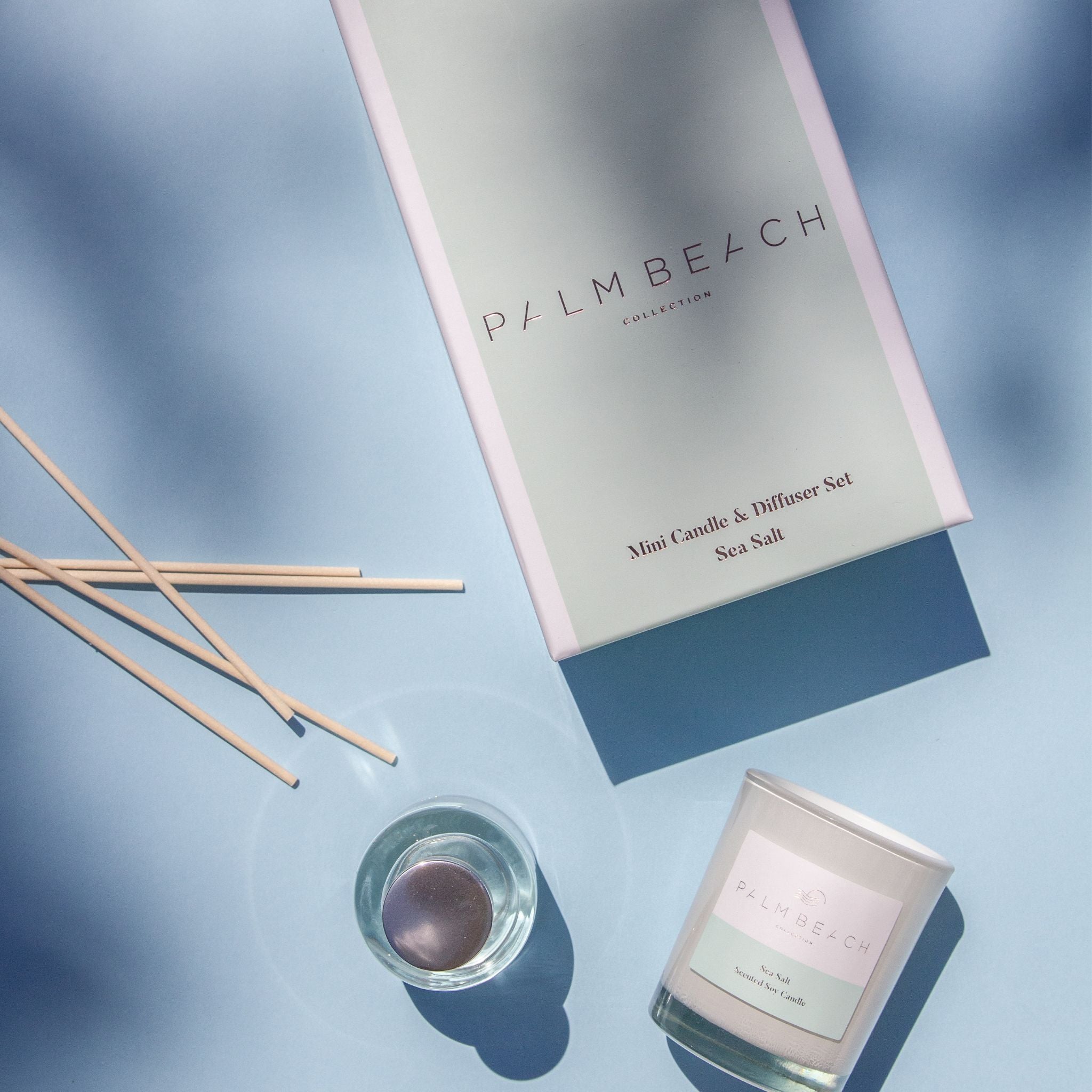 Palm Beach Collection Mini Candle & Diffuser Pack - Sea Salt (view 3)
