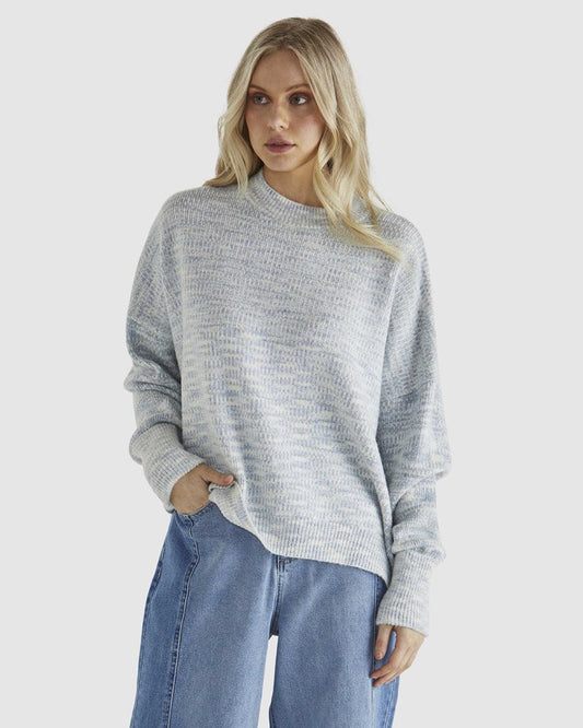Kirsha Knit - Blue Marle