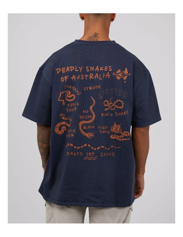 Deadly Tee - Navy