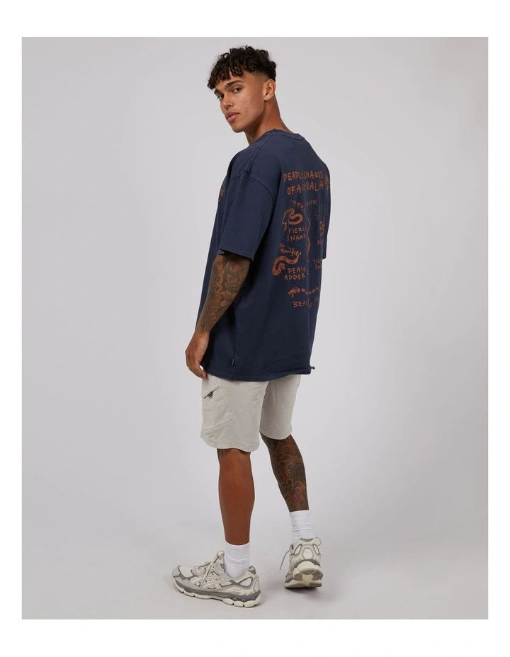 Deadly Tee - Navy
