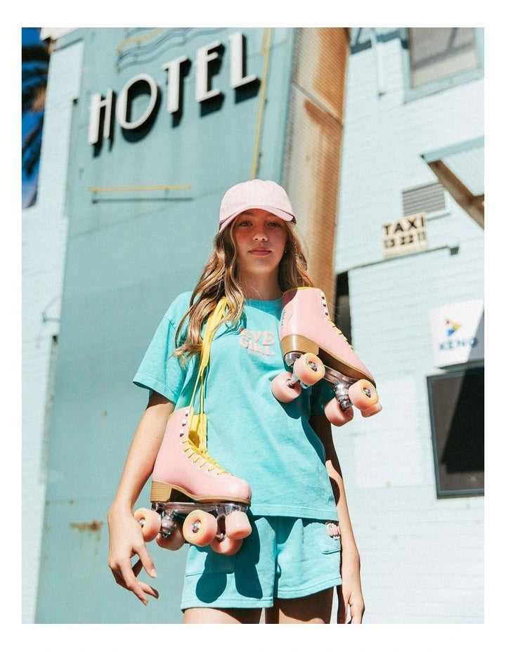 Aths Fleece Short - Teal - Teens