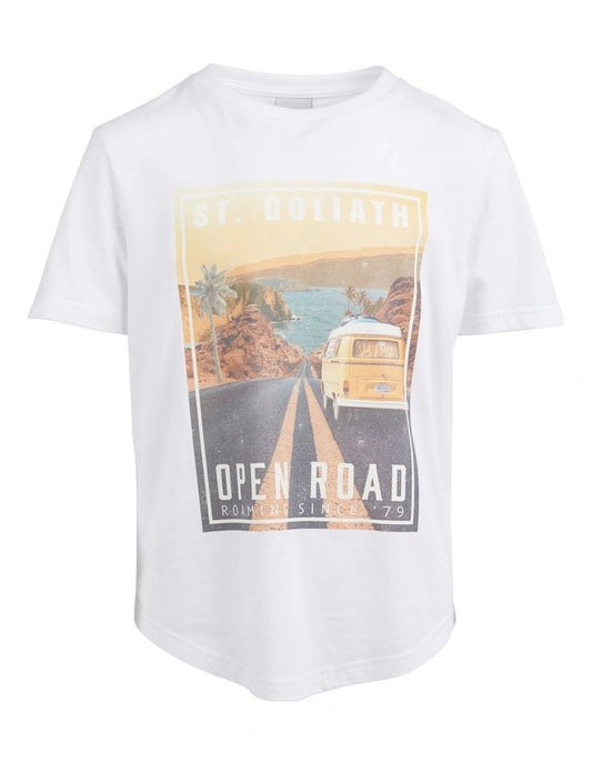 Van Life Tee - White - Kids