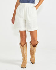 Harley Shorts - Oatmeal Cream - Catani Clothing