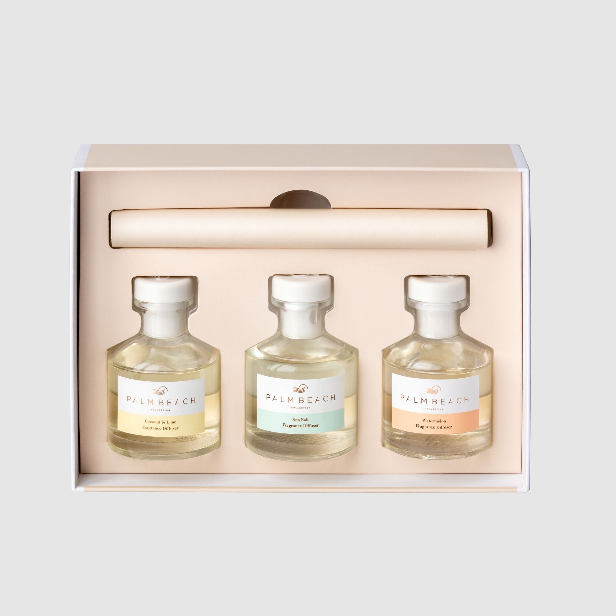 Palm Beach Collection Mini Trio Diffuser Pack - Coconut Lime, Sea Salt, Watermelon (view 4)