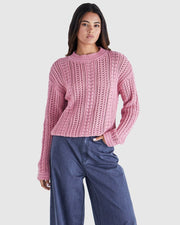 Ari Knit - Pink - Catani Clothing