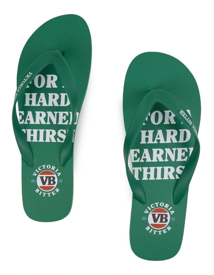 VB Hard Earned Flip Flop - Green