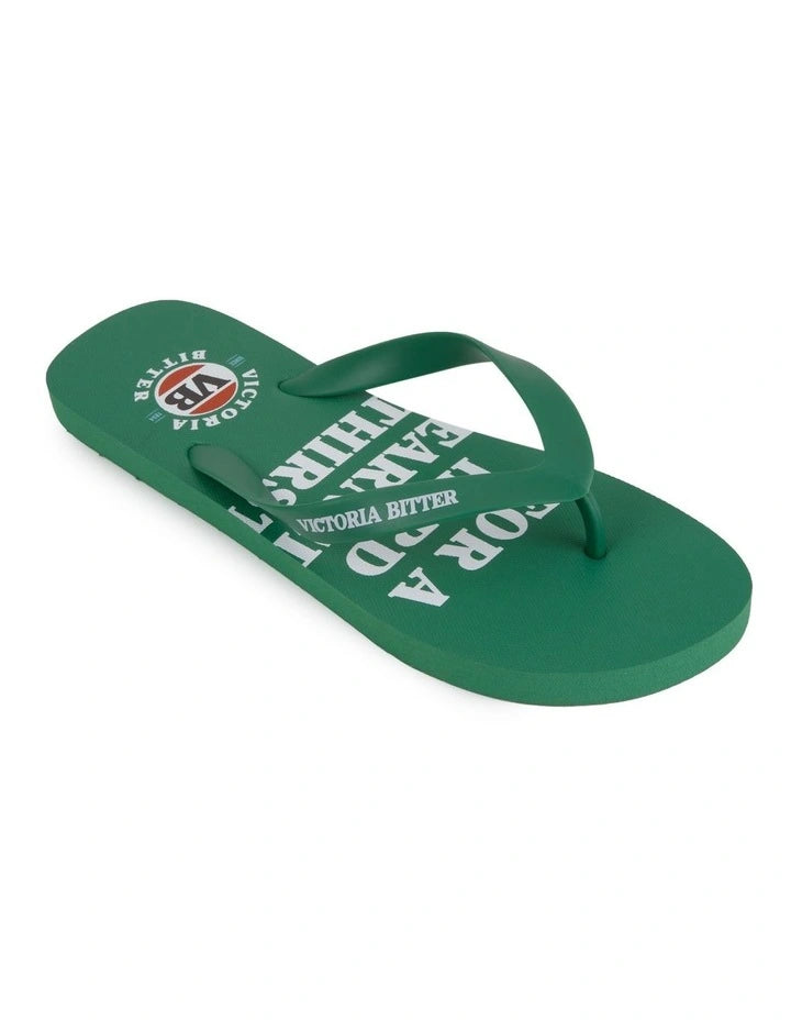 VB Hard Earned Flip Flop - Green