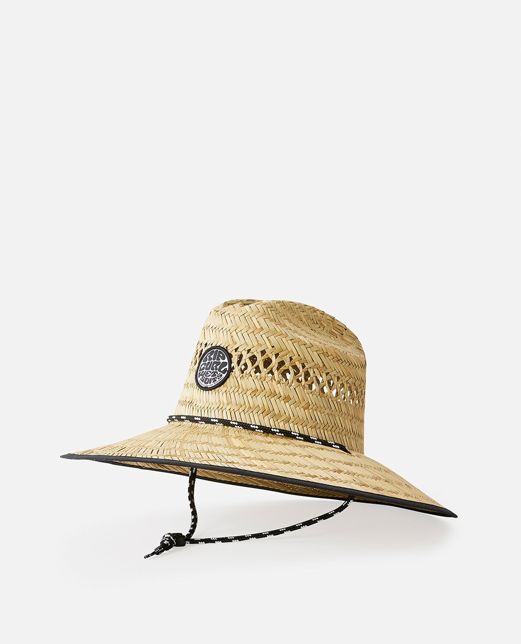 Rip Curl Logo Straw Hat in natural - worn