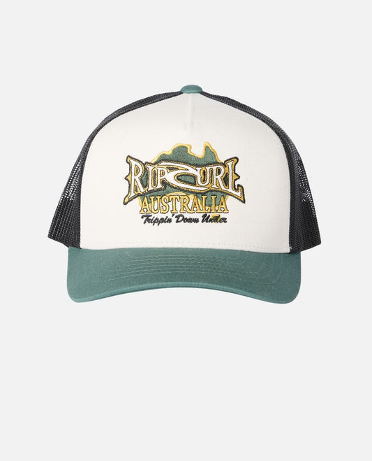 Heritage Desto Trucker - Bone / Green