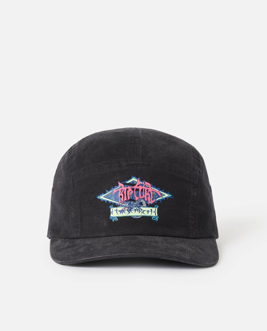 Rip Curl Fangs Adjustable Cap Washed Black side