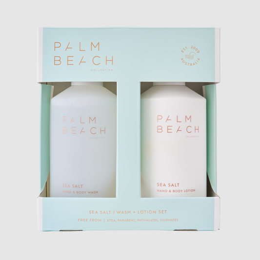 Hand & Body Wash + Lotion Set - Sea Salt